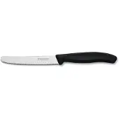 Victorinox Tomaten- und Käsemesser Schwarz (11cm)