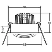 Brumberg BB18 dim2wam RC Anschlussbox chrom