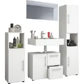 Hioshop Badmöbel-Set Flandu