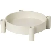Broste Copenhagen Silke Kerzenhalter weiß/creme