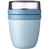 Mepal Brotdose Ellipse On The Go Nordic Blue 500 ml + 200 ml