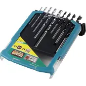Wolfcraft Bohrer-Set Stein-Holz Ø 3, 4, 5, 6, 8 mm 9-teilig Rundschaft GLO761081206
