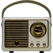 Denver Vintage RadioBox - BTP-203W - 30W - Creme