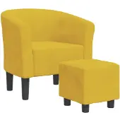 vidaXL Omar With footstool