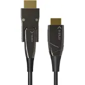 Techly Micro HDMI AOC LWL Kabel