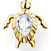 Thomas Sabo Einzel Ohrstecker Schildkröte Gold