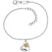 Engelsrufer ERB-ALOHAHEART-BIG Damen-Armband Aloha Herz Zweifarbig