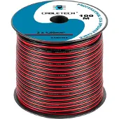 Cabletech CCA Lautsprecherkabel 1 5mm schwarz-rot