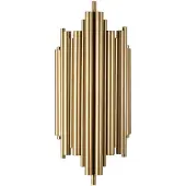 Opviq , Reis - 13341, Wandleuchten, Gold, Metall, 22 x 11 x 50 cm
