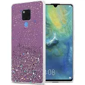 Cadorabo TPU Cover funkelnder Glitter