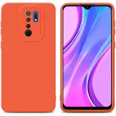 Cadorabo Hülle für Xiaomi RedMi 9 im TPU Fluid LM162 Style