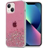 Cadorabo TPU Cover funkelnder Glitter