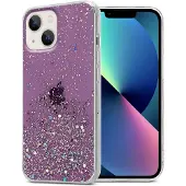 Cadorabo TPU Cover funkelnder Glitter