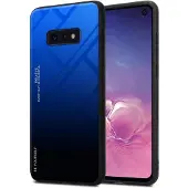 Cadorabo TPU 2 Farben Glas Cover