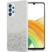 Cadorabo TPU Hülle mit Glitzer für Samsung Galaxy A33 5G