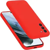 Cadorabo TPU Liquid Silicone Case Hülle für Samsung Galaxy S21 FE