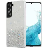 Cadorabo TPU Hülle mit Glitzer für Samsung Galaxy S22
