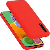 Cadorabo TPU Liquid Silicone Case Hülle für Samsung Galaxy A90 5G