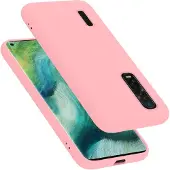 Cadorabo TPU Liquid Silicone Case Hülle für Oppo FIND X2 PRO
