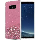 Cadorabo TPU Cover funkelnder Glitter