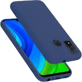 Cadorabo TPU Liquid Silicone Case Hülle für Huawei P SMART 2020