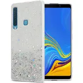 Cadorabo TPU Hülle mit Glitzer für Samsung Galaxy A9 2018