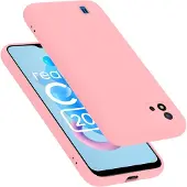 Cadorabo TPU Liquid Silicone Case Hülle für Realme C11 2021