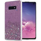 Cadorabo TPU Cover funkelnder Glitter