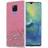 Cadorabo TPU Cover funkelnder Glitter
