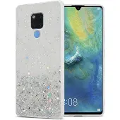 Cadorabo TPU Cover funkelnder Glitter