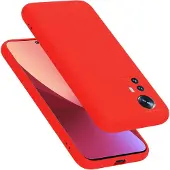Cadorabo TPU Liquid Silicone Case Hülle für Xiaomi 12 / 12X