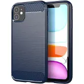 Cadorabo TPU Ultra Slim carbon edelstahl Kombi Cover