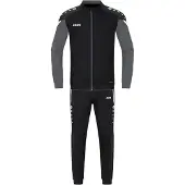 Jako Performance Polyesteranzug Kids Schwarz F804 || Größe 140