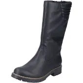 Rieker Damen Stiefel Warmfutter gesteppter Schaftrand Y9191, Größe:41 EU, Farbe:Schwarz