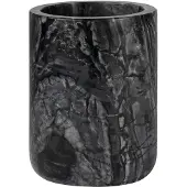 Mette Ditmer - Marble Zahnputzbecher, schwarz / grau