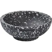 Humdakin Seifen-Schale Terrazzo Firenze Black 13 cm