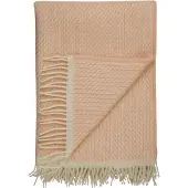 Røros Tweed - Mello Wolldecke, 210 x 150 cm, powder pink