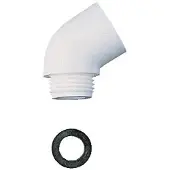 GROHE Adapter 1/2'' x 1/2'' 28813, zur Kombination von Handbrausen anderer Hersteller mit Relexa Brausestangen, weiß