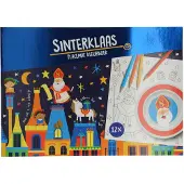 Wins Holland Tischsets „Malbuch Sinterklaas“, 12 Stück