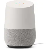 Google Home, Assistant, Zylinder, Grau, Weiß, Stoff, Kunststoff, Chromecast, Chromecast Audio, Leistung, Status