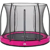 Salta Trampolin Comfort Edition Ground Rond 251cm - Rosa (5394p)