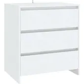 vidaXL Sideboard Weiß 70x41x75 cm Holzwerkstoff