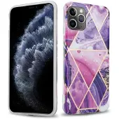 Cadorabo IMD TPU Bunter Marmor Cover