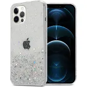 Cadorabo TPU Cover funkelnder Glitter