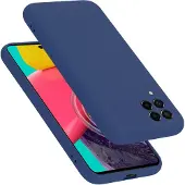 Cadorabo TPU Liquid Silicone Case Hülle für Samsung Galaxy M53 5G