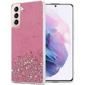 Cadorabo TPU Cover funkelnder Glitter