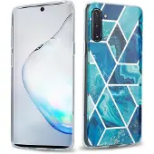 Cadorabo IMD TPU Bunter Marmor Cover