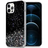 Cadorabo TPU Cover funkelnder Glitter