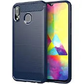 Cadorabo TPU Ultra Slim carbon edelstahl Kombi Cover