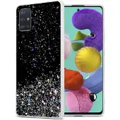 Cadorabo TPU Cover funkelnder Glitter